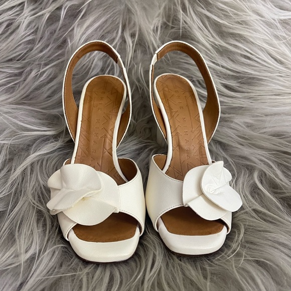 CHIE MIHARA heels with flowers-ANAMI LECHE size 36 worn once Original box - Picture 11 of 14